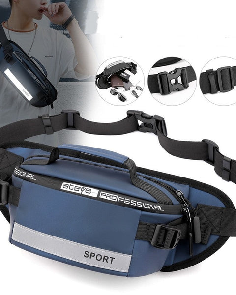 Reflective Waist Bags Men Crossbody Bag Pack For Travel Walking Running Hiking Cycling $ 18 CAD