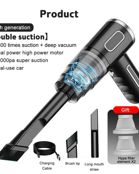 29000Pa Wireless Car Vacuum Cleaner