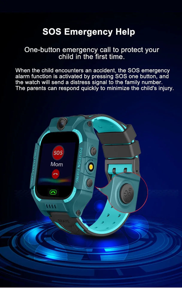 Kids Smart Watch (GPS and Waterproof)
