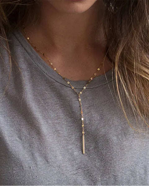 Fashionable Y-Shaped Necklace for Women