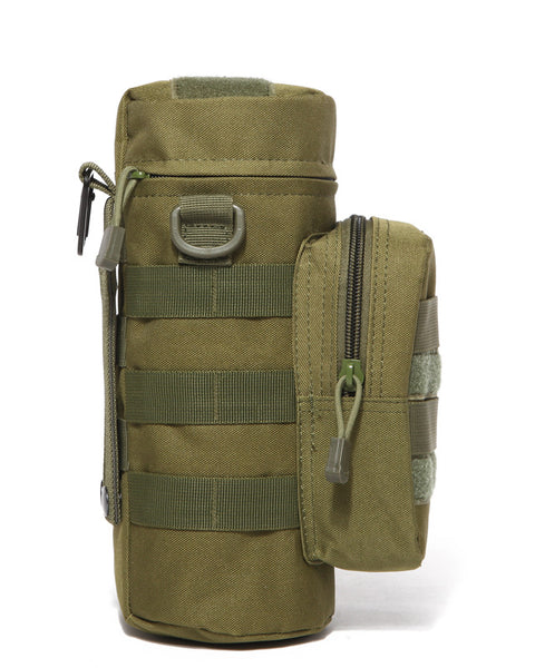 Outdoor Tactical Water Bottle Bag Military Fan Camouflage Outdoor Travel Hiking Climbing Accessory Bag  $ CAD