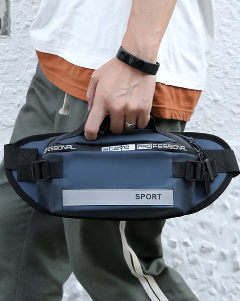 Reflective Waist Bags Men Crossbody Bag Pack For Travel Walking Running Hiking Cycling $ 18 CAD