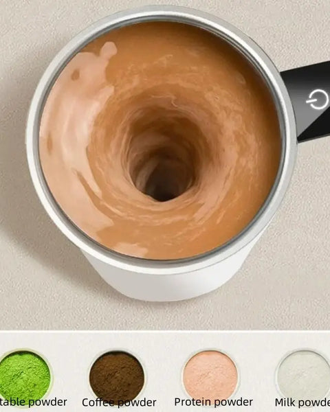 Self-Stirring Electric Coffee Mug