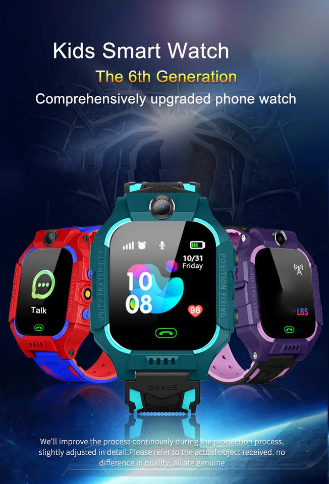 Kids Smart Watch (GPS and Waterproof)