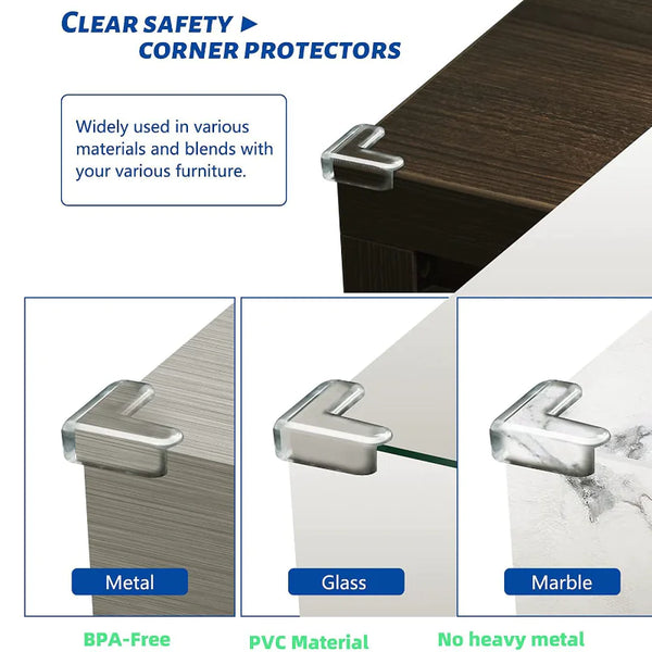 Baby Safety Silicone Table Corner Protectors