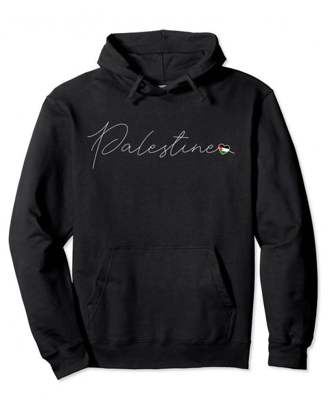 Cotton Palestine Hoodie  Men Women