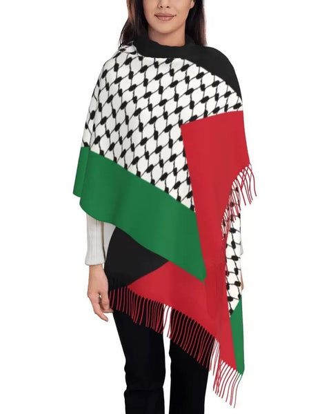 Palestinian Polyester Scarf Ethnic Style 54CMX185CM