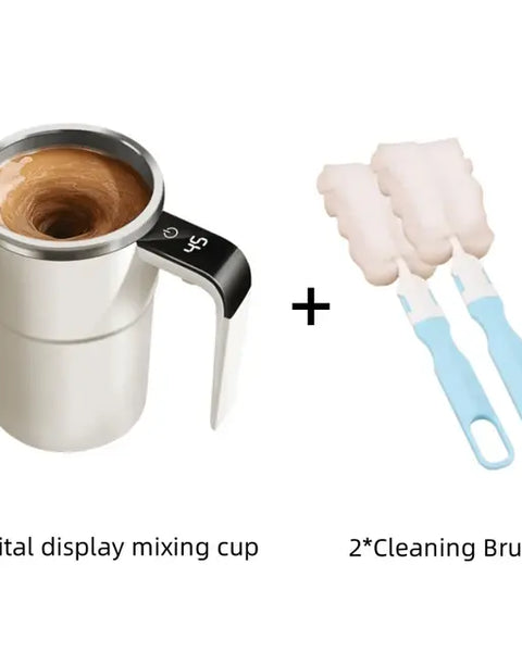 Self-Stirring Electric Coffee Mug