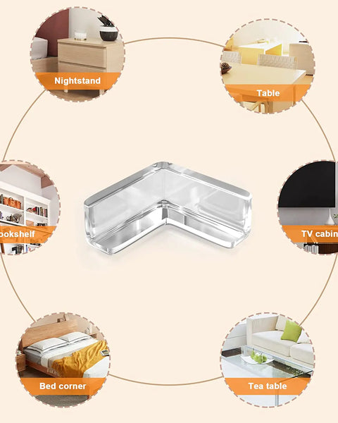 Baby Safety Silicone Table Corner Protectors