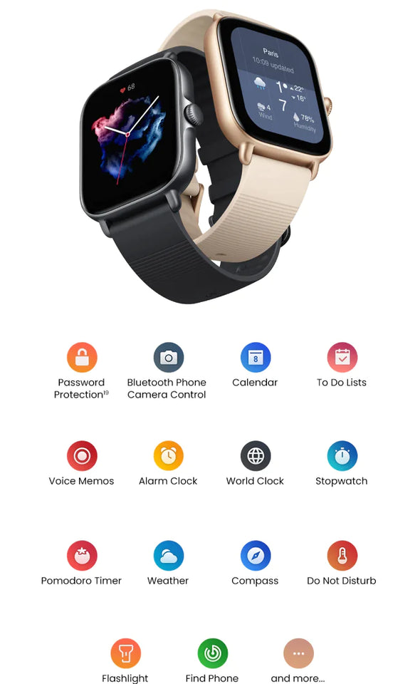 Waterproof  GPS Cycle Smart Watch $ 45 CAD